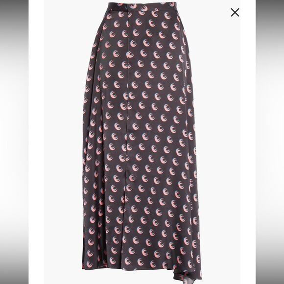 Marine Serre “Black SRR Crescent Moon” Skirt – FW19 – Size L - Picture 9 of 9